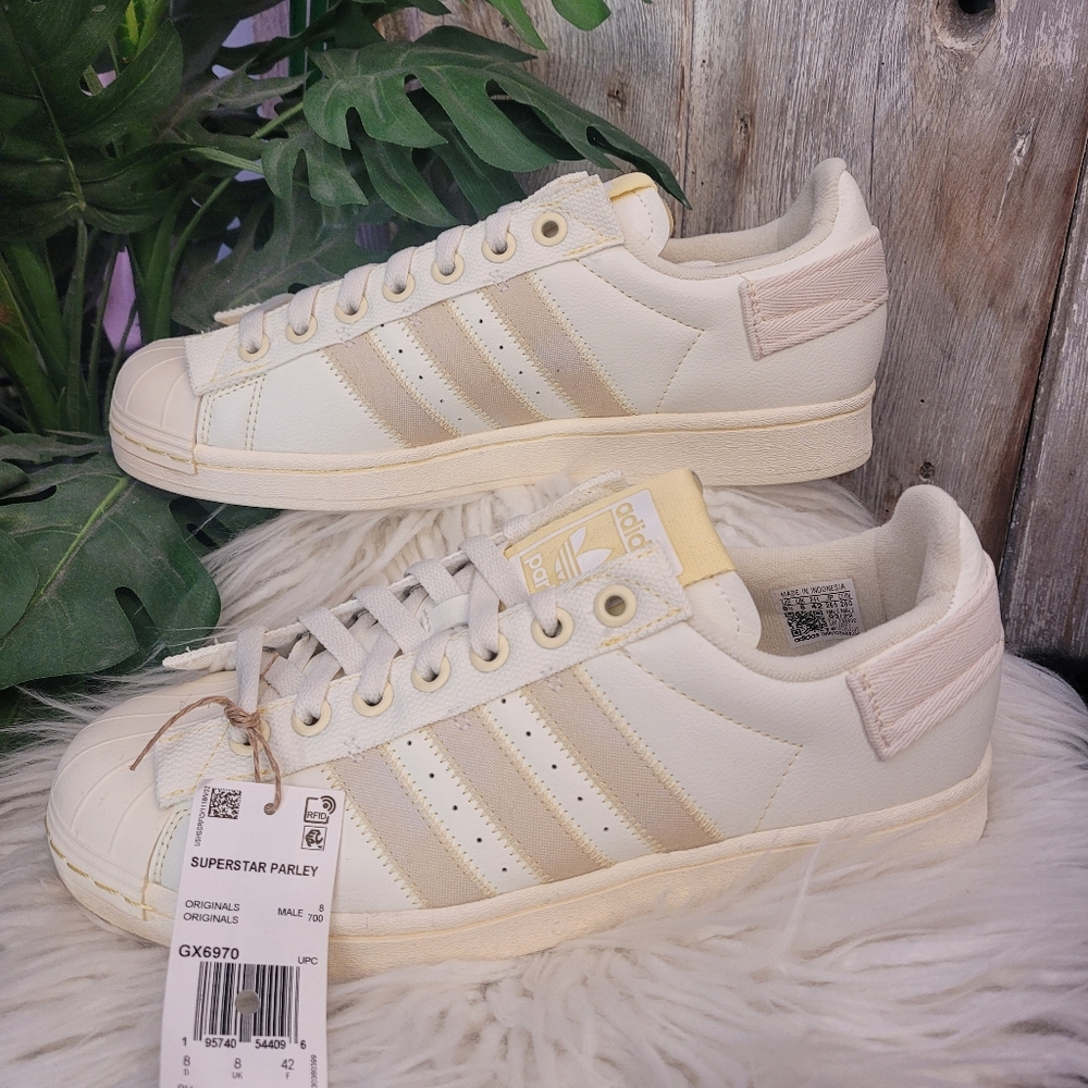 Adidas Superstar Parley Beige Sneakers